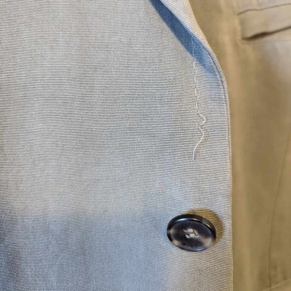 PHILIPPE DUBUC - Green zipped cuff suit - Sz 44 Pants Sz 36 - Picture 7 of 15